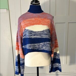 Vero Moda Multicolor Turtleneck Sweater